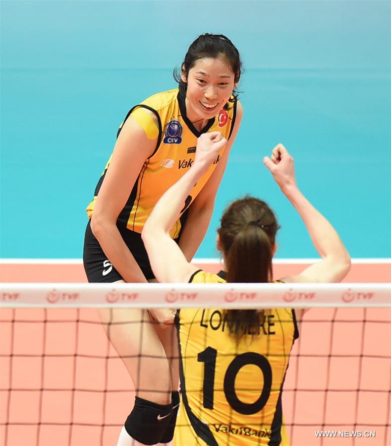 (SP)TURKEY-ANKARA-VOLLEYBALL-TURKISH SUPER CUP-VAKIFBANK VS ECZACIBASI