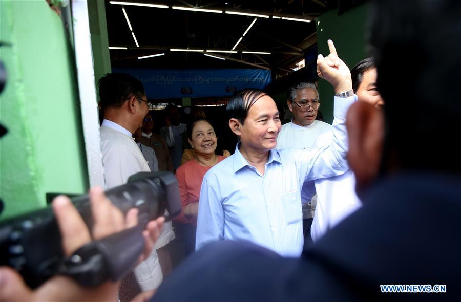 MYANMAR-YANGON-BY-ELECTION