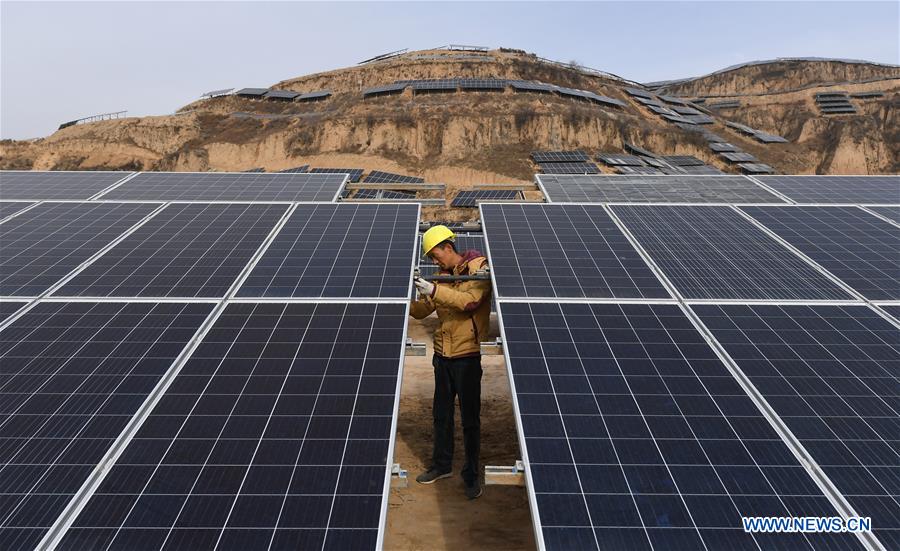 CHINA-SHAANXI-RURAL ECONOMY-SOLAR POWER (CN)