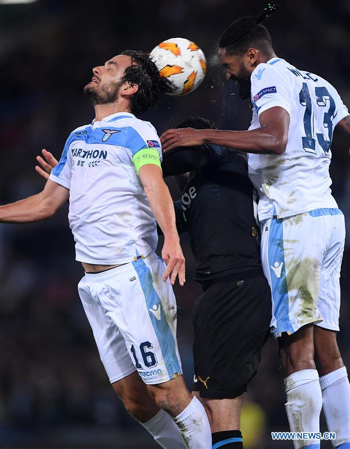 (SP)ITALY-ROME-SOCCER-UEFA EUROPA LEAGUE-LAZIO VS MARSEILLE