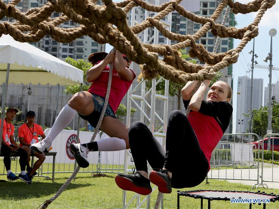 (SP)PHILIPPINES-MAKATI CITY-NINJA OBSTACLE COURSE RACE SERIES