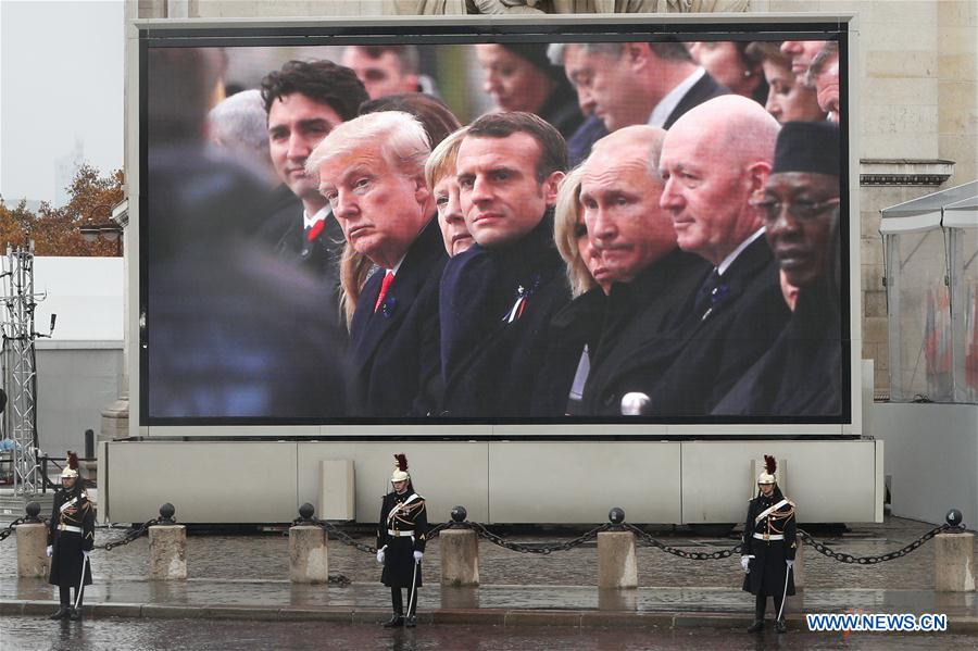 FRANCE-PARIS-WWI-COMMEMORATION