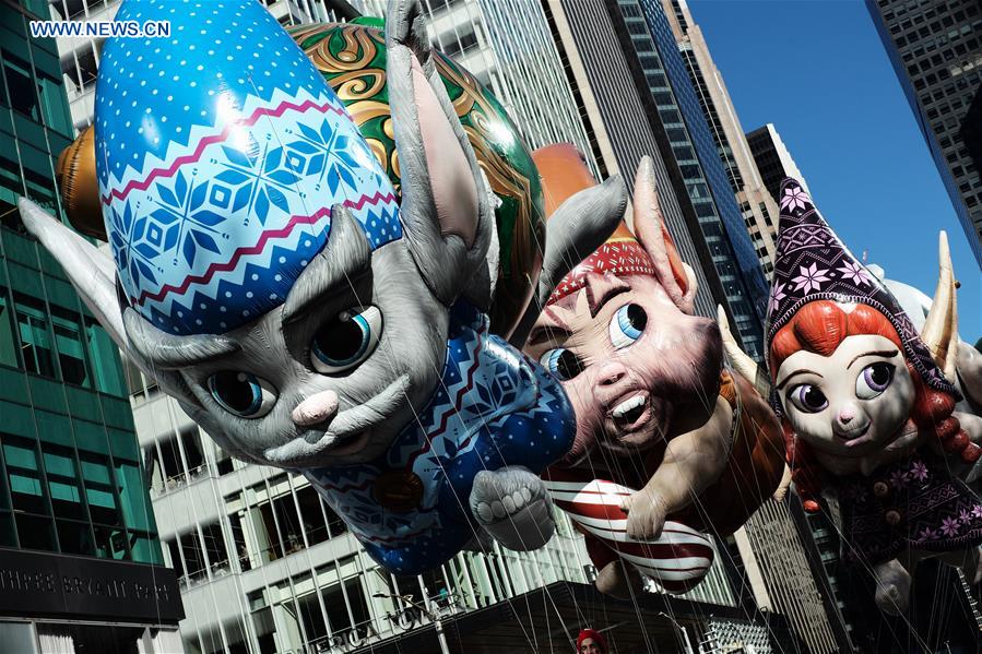 U.S.-NEW YORK-THANKSGIVING DAY PARADE