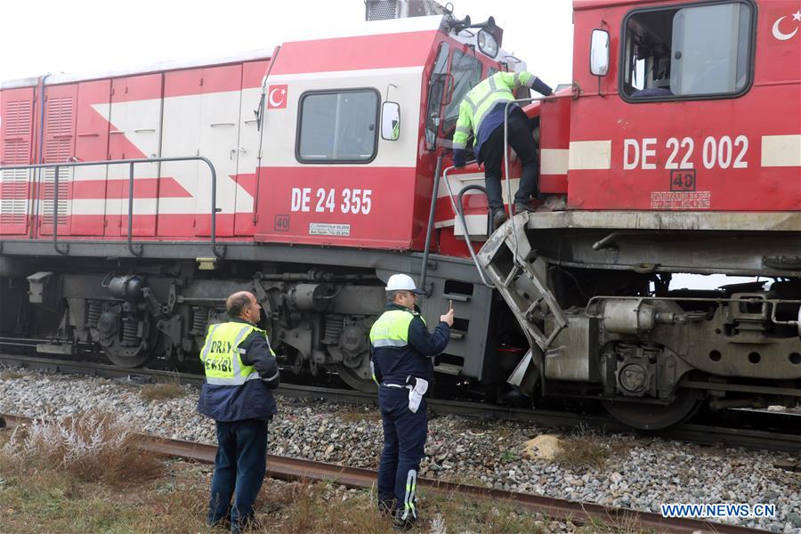 TURKEY-SIVAS-TRAIN COLLISION