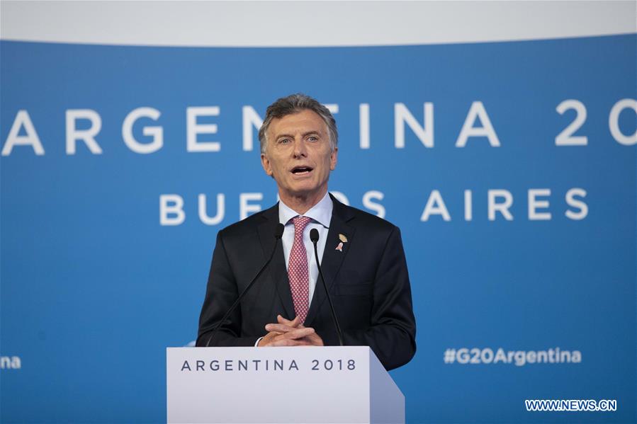 ARGENTINA-BUENOS AIRES-ARGENTINE PRESIDENT-PRESS CONFERENCE