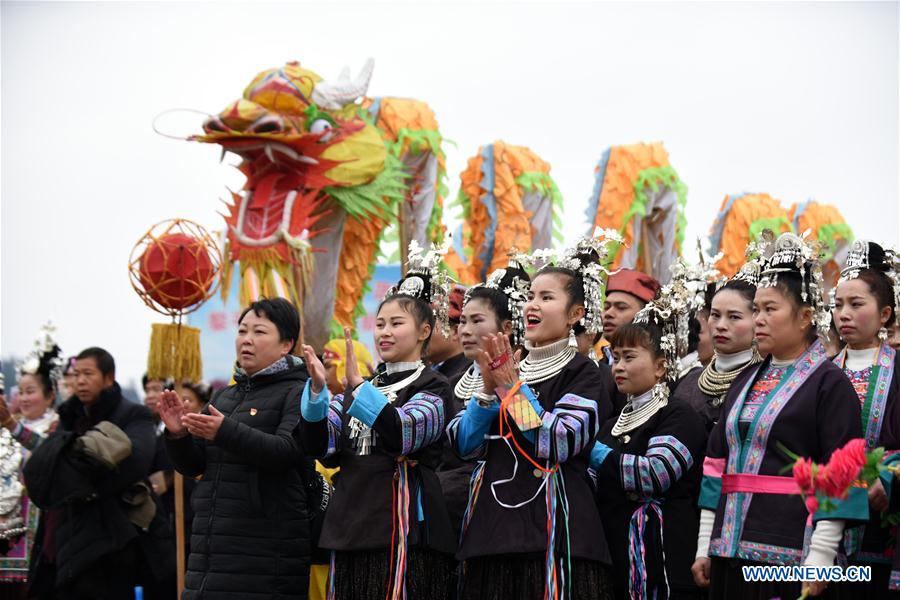 CHINA-GUIZHOU-NEW YEAR OF DONG ETHNIC GROUP (CN)