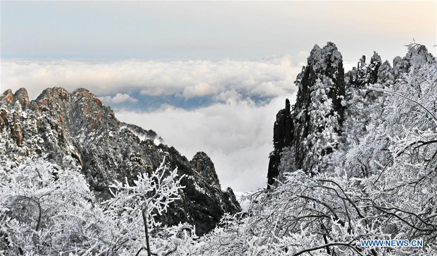 #CHINA-ANHUI-HUANGSHAN MOUNTAIN-SNOW-SCENERY (CN)