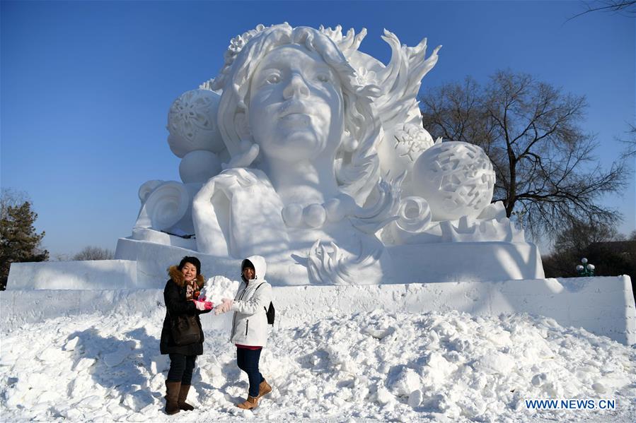 CHINA-HEILONGJIANG-HARBIN-SNOW SCULPTURES-EXPO (CN)