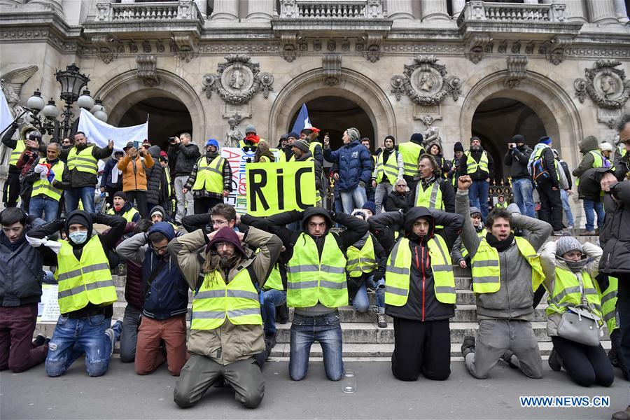 FRANCE-PARIS-"YELLOW VESTS"-PROTEST