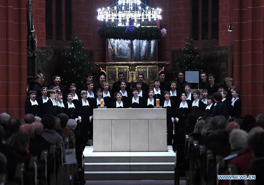 GERMANY-FRANKFURT-CATHEDRAL-BOYCHOIR