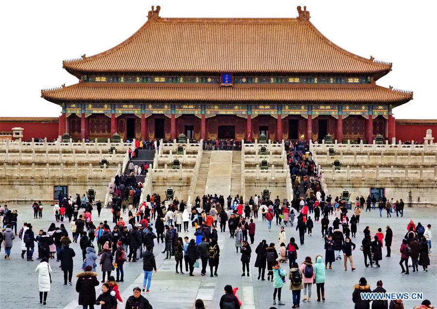 (InPalaceMuseum) CHINA-BEIJING-PALACE MUSEUM-17 MILLION-VISITORS (CN)