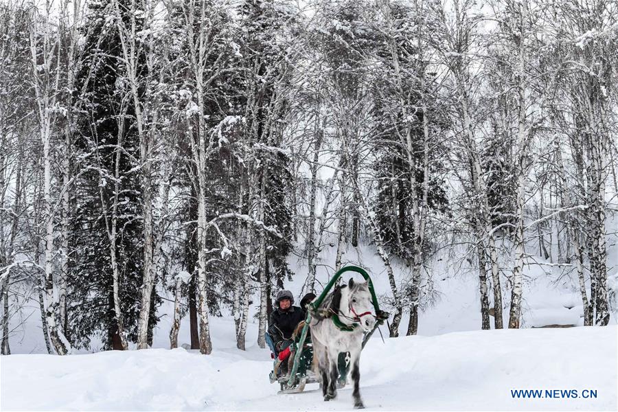 CHINA-XINJIANG-KANAS-WINTER VIEW (CN)