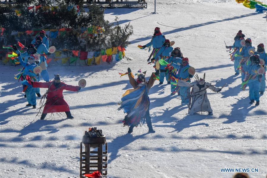 CHINA-JILIN-CHAGAN LAKE-WINTER FISHING (CN)