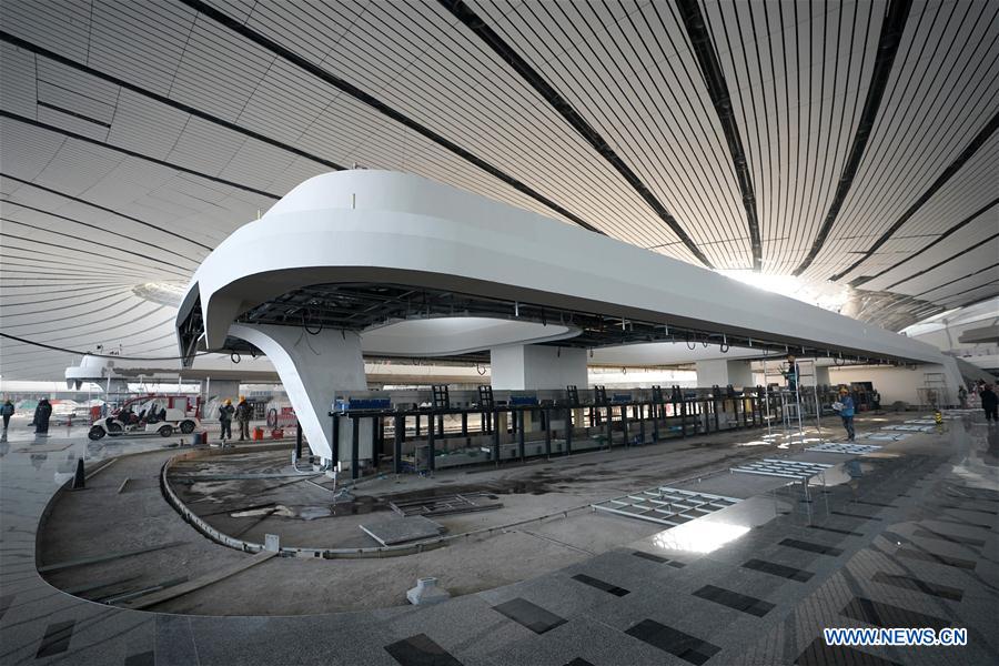 CHINA-BEIJING-NEW AIRPORT-FACADE(CN)