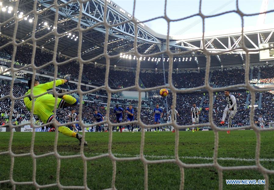 (SP)ITALY-TURIN-SOCCER-SERIE A-JUVENTUS VS SAMPDORIA