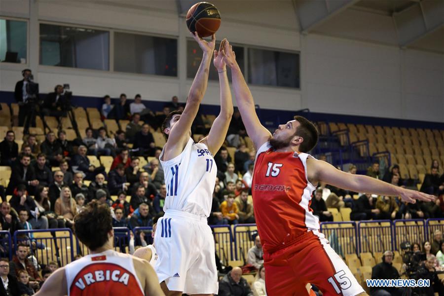 (SP)BOSNIA AND HERZEGOVINA-SARAJEVO-BASKETBALL-ABA2-LEAGUE-SPARS VS LOVCEN