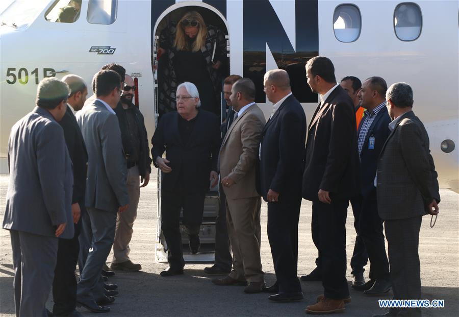 YEMEN-SANAA-UN ENVOY-ARRIVAL