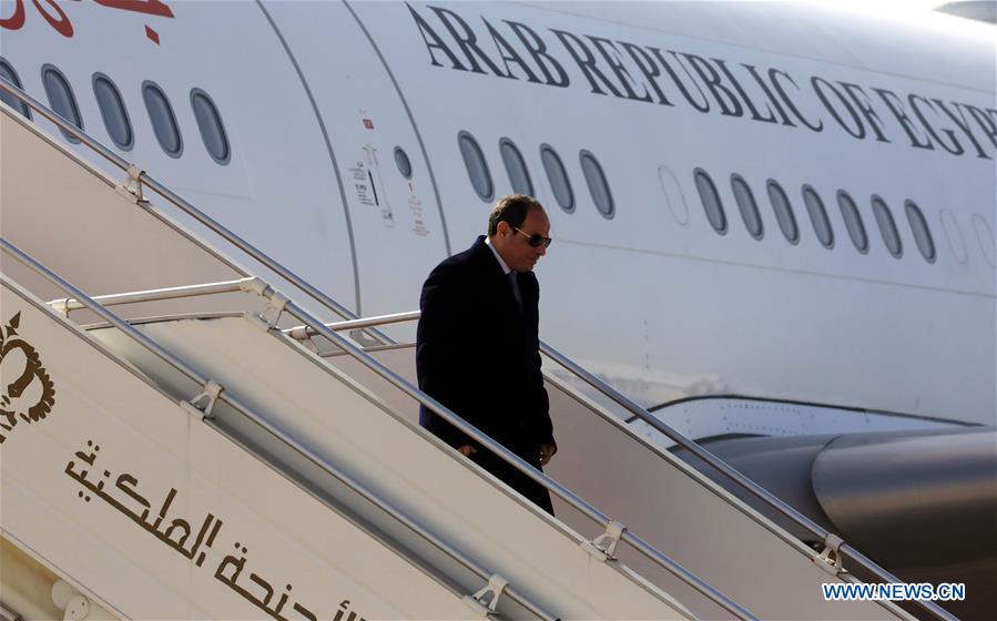 JORDAN-AMMAN-EGYPT-PRESIDENT-VISIT