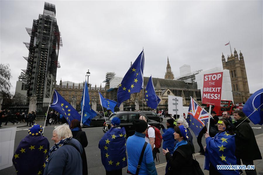 BRITAIN-LONDON-BREXIT-PROTEST