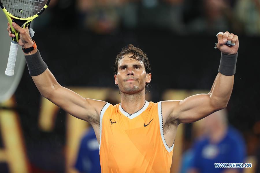 (SP)AUSTRALIA-MELBOURNE-TENNIS-AUSTRALIA OPEN-NADAL