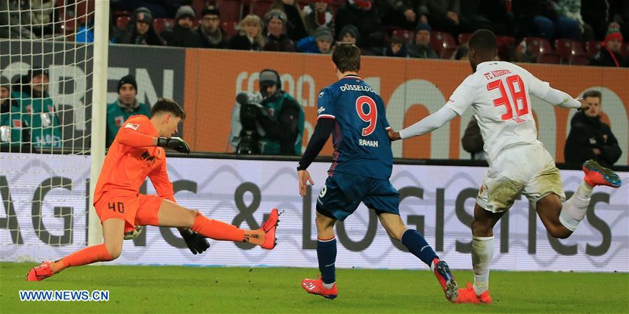 (SP)GERMANY-AUGSBURG-SOCCER-BUNDESLIGA-AUGSBURG VS DUESSELDORF