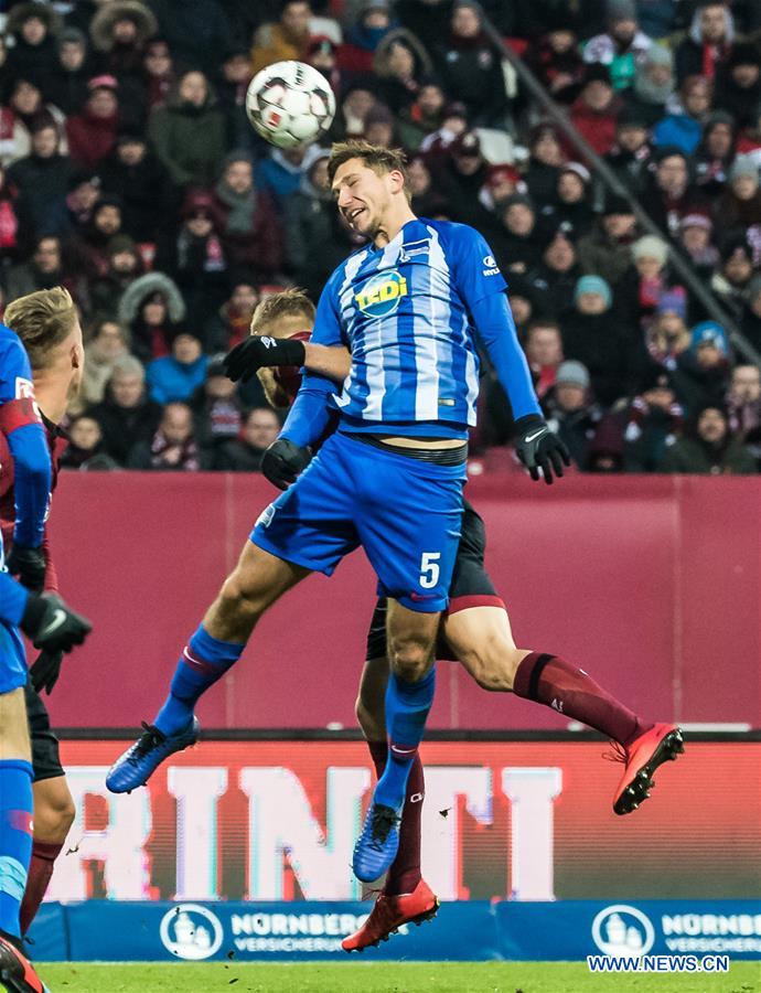 (SP)GERMANY-NUREMBERG-SOCCER-BUNDESLIGA-NUREMBERG VS HERTHA