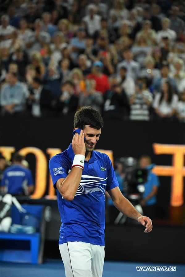 (SP)AUSTRALIA-MELBOURNE-TENNIS-AUSTRALIAN OPEN-DAY 14