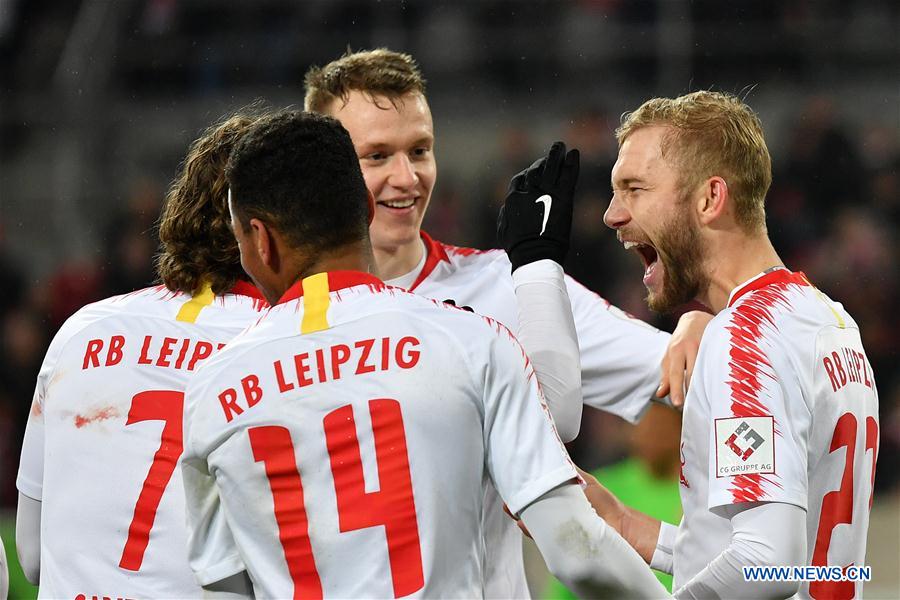 (SP)GERMANY-DUESSELDORF-SOCCER-BUNDESLIGA-DUESSELDORF VS LEIPZIG