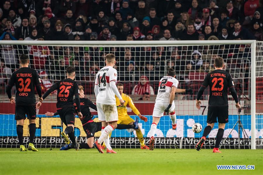 (SP)GERMANY-STUTTGART-SOCCER-BUNDESLIGA-STUTTGART VS FREIBURG