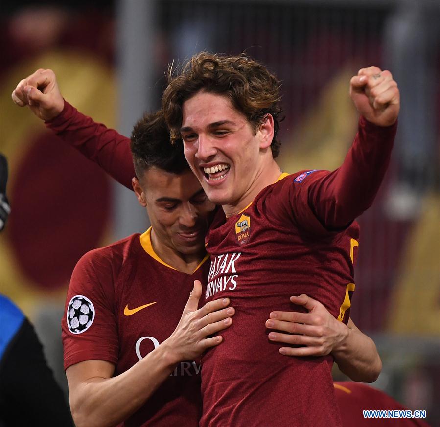 (SP)ITALY-ROME-SOCCER-UEFA CHAMPIONS LEAGUE-ROMA VS PORTO