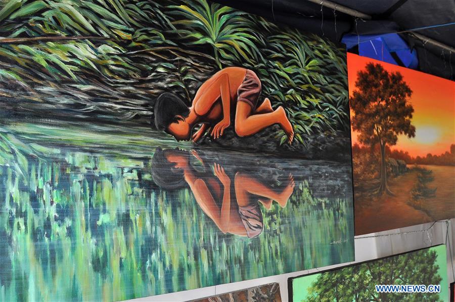 SRI LANKA-COLOMBO-OPEN AIR ART FAIR