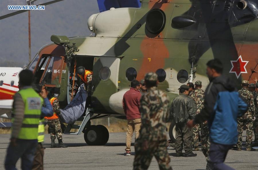 NEPAL-KATHMANDU-AIRCRAFT CRASH-TRANSPORT