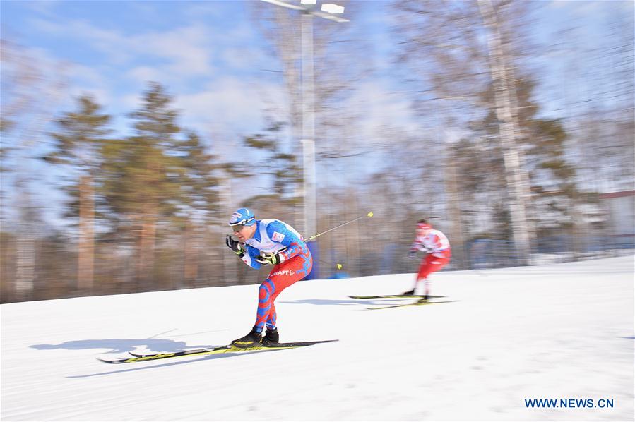 (SP)RUSSIA-KRASNOYARSK-29TH WINTER UNIVERSIADE-CROSS COUNTRY SKIING