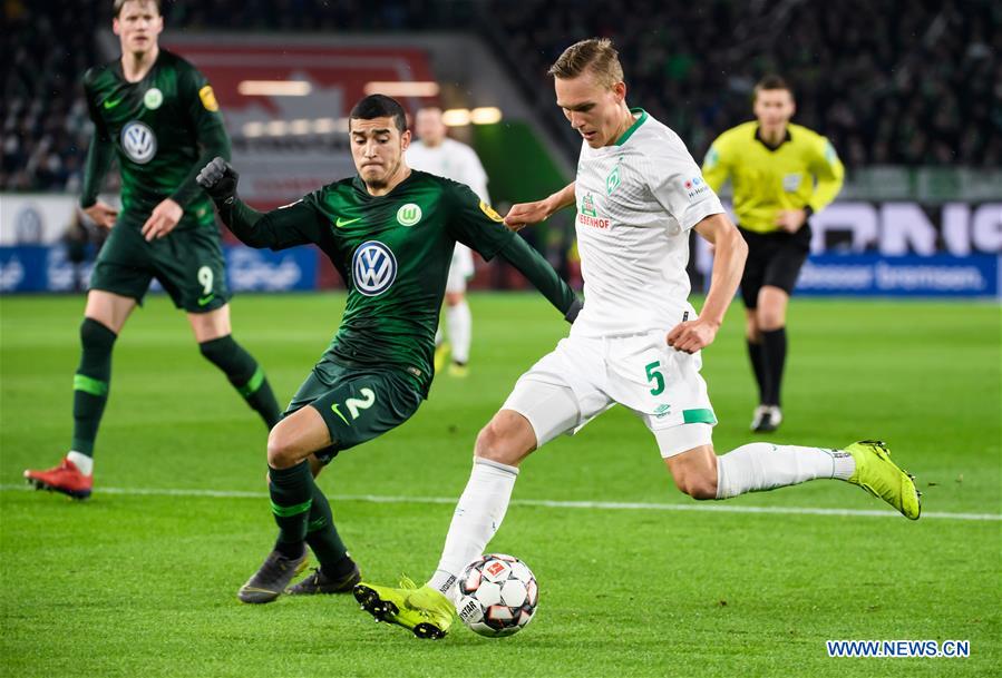 (SP)GERMANY-WOLFSBURG-SOCCER-BUNDESLIGA-WOLFSBURG VS BREMEN