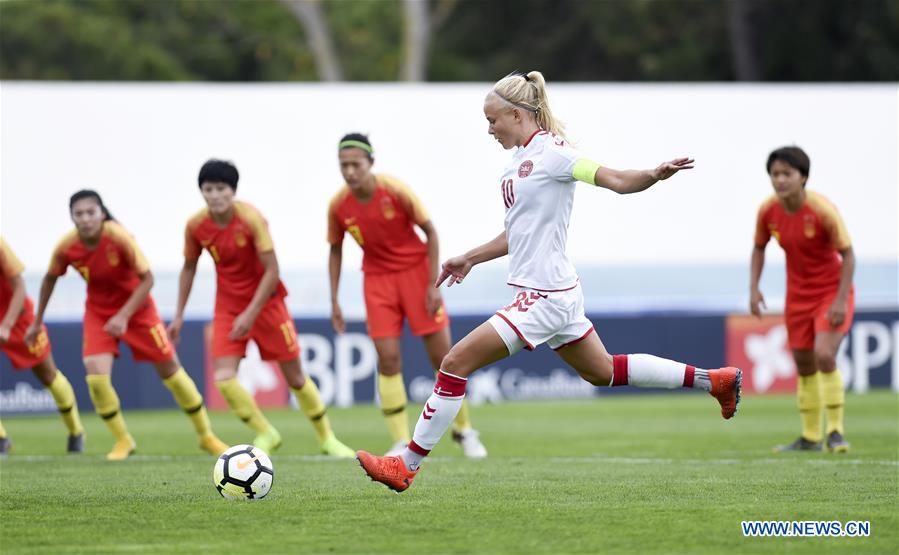 (SP)PORTUGAL-SANTO ANTONIO-FOOTBALL-ALGARVE CUP-CHN VS DEN