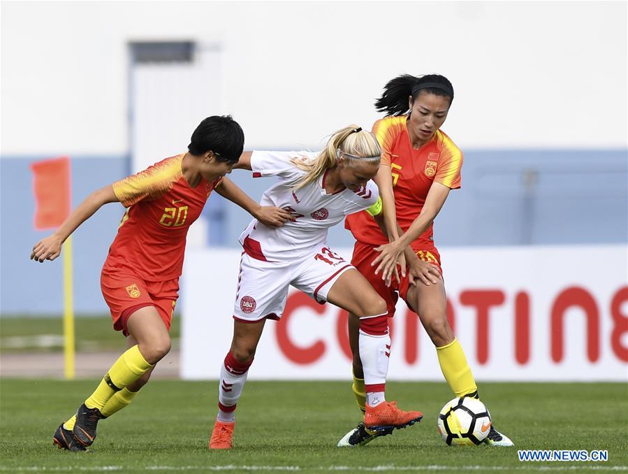 (SP)PORTUGAL-SANTO ANTONIO-FOOTBALL-ALGARVE CUP-CHN VS DEN