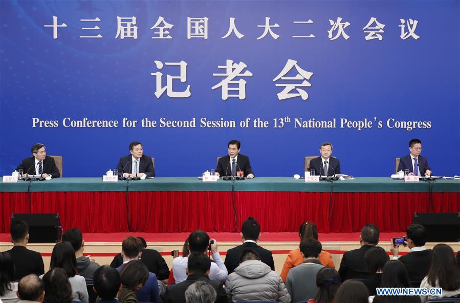 (TWO SESSIONS)CHINA-BEIJING-NPC-PRESS CONFERENCE (CN)