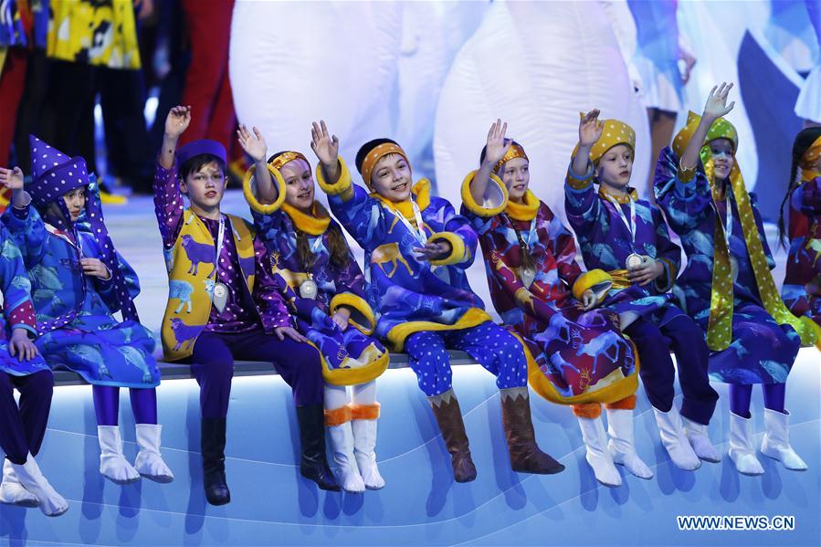 (SP)RUSSIA-KRASNOYARSK-29TH WINTER UNIVERSIADE-CLOSING CEREMONY