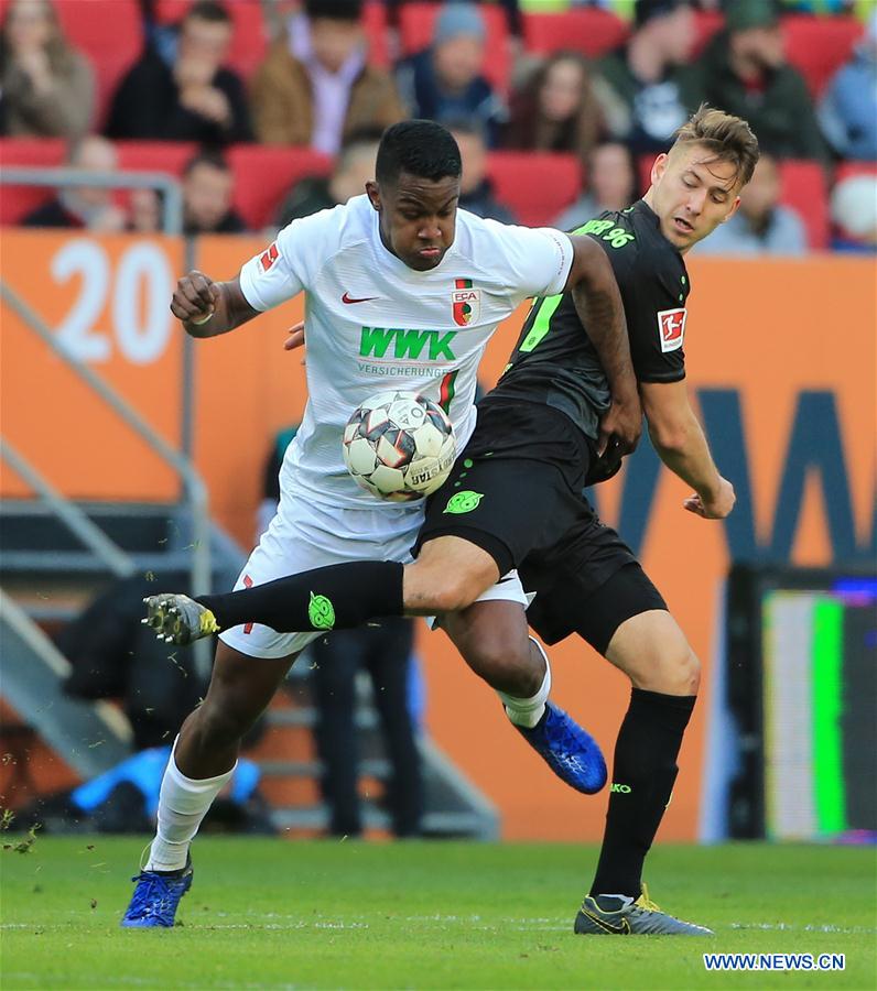 (SP)GERMANY-AUGSBURG-SOCCER-BUNDESLIGA-AUGSBURG VS HANOVER 96