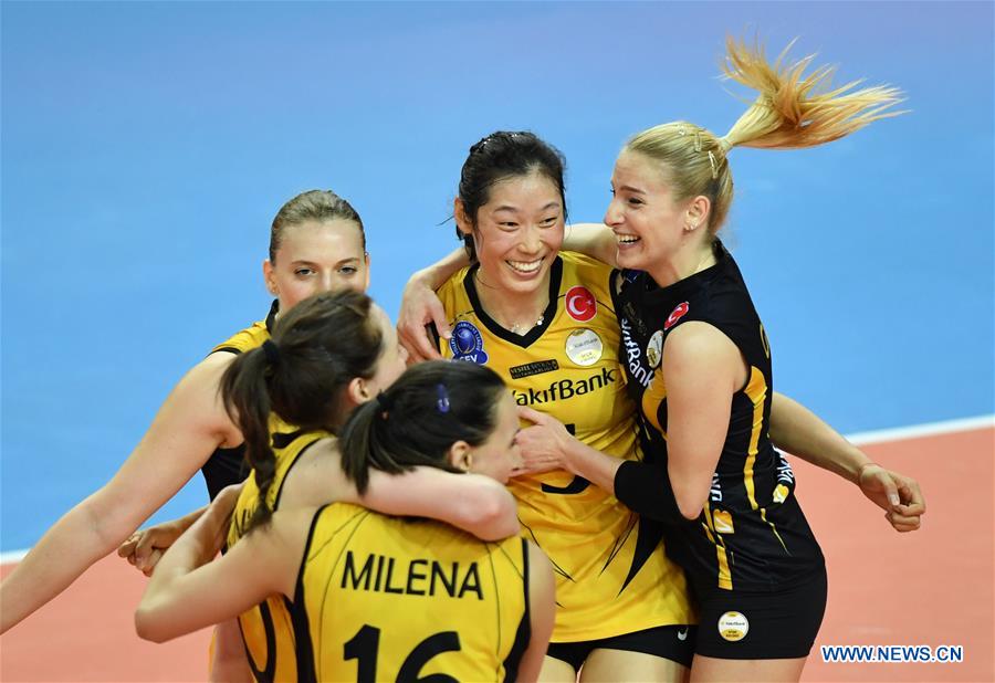 (SP)TURKEY-ISTANBUL-VOLLEYBALL-CEV CHAMPIONSHIPS LEAGUE-QUARTERFINAL