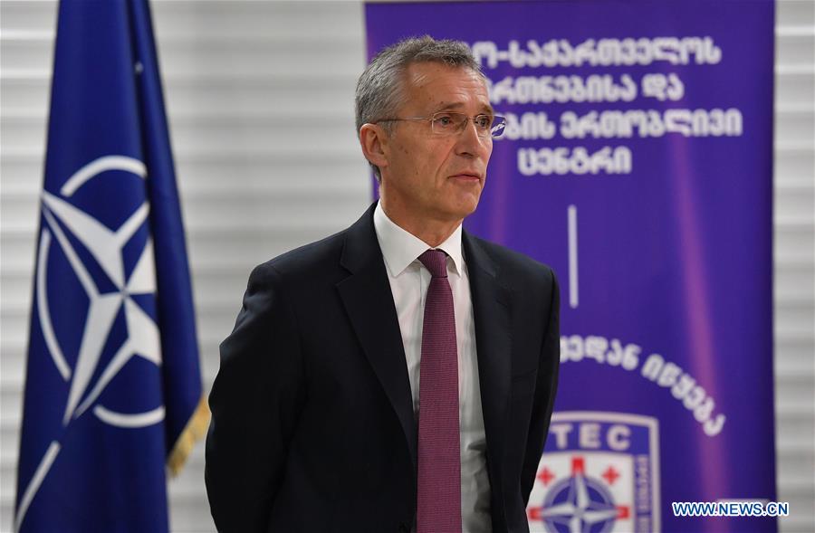 GEORGIA-TBILISI-NATO SECRETARY GENERAL-VISIT