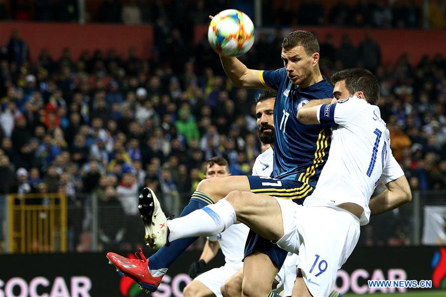 (SP)BOSNIA AND HERZEGOVINA-ZENICA-UEFA EURO 2020 QUALIFICATION-GROUP J-BIH VS GREECE