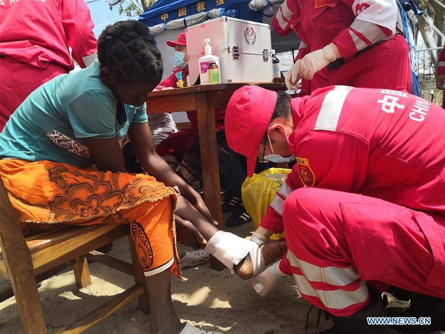 MOZAMBIQUE-BEIRA-CHINESE RESCUE TEAM