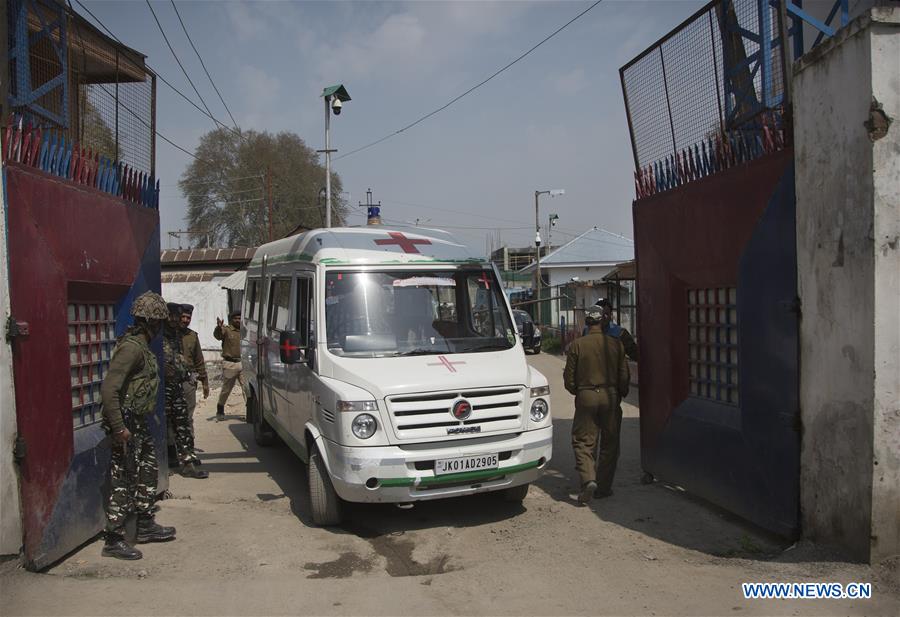 KASHMIR-SRINAGAR-JAIL-PROTEST-RESTRICTIONS