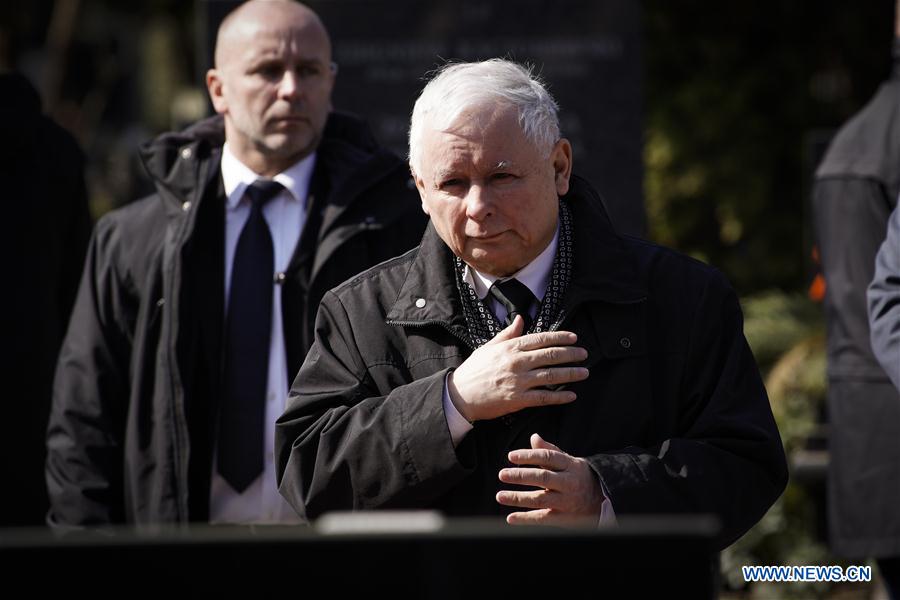 POLAND-WARSAW-SMOLENSK CRASH-ANNIVERSARY-COMMEMORATION