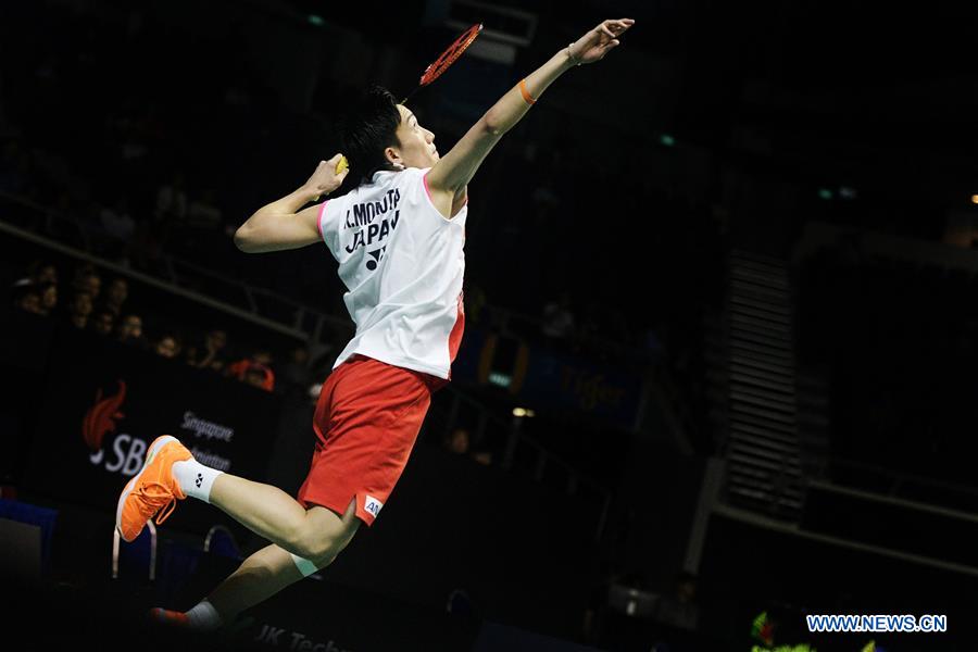 (SP)SINGAPORE-BADMINTON-SINGAPORE OPEN-SEMIFINAL