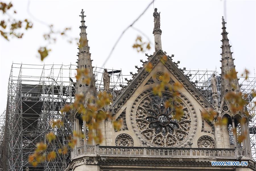 FRANCE-PARIS-NOTRE DAME CATHEDRAL-AFTERMATH