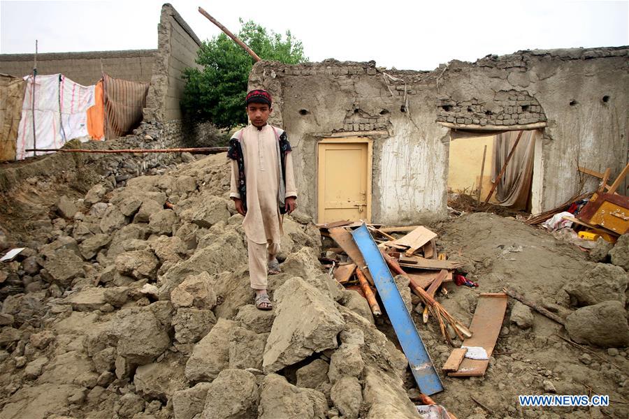 AFGHANISTAN-NANGARHAR-HOUSE-COLLAPSE