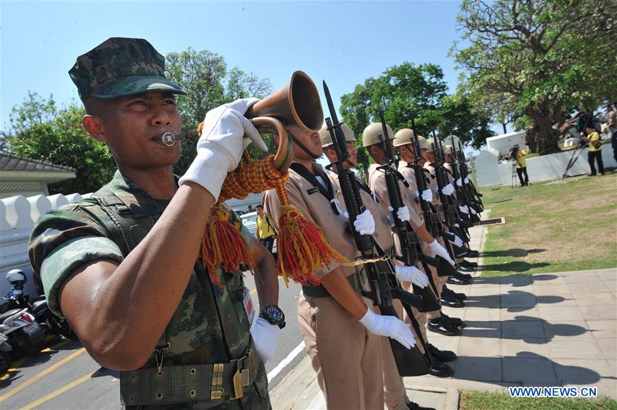 THAILAND-BANGKOK-CORONATION CEREMONY-TRAINING