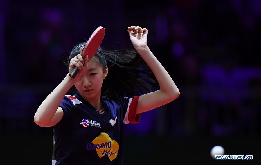  (SP) HUNGARY-BUDAPEST-TABLE TENNIS-WORLD CHAMPIONSHIPS-DAY 3